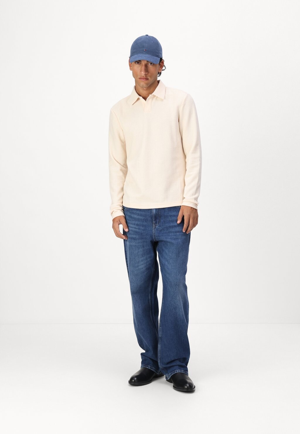 

Джинсы прямого кроя AIDEN BAGGY Tommy Jeans, темно-синий деним