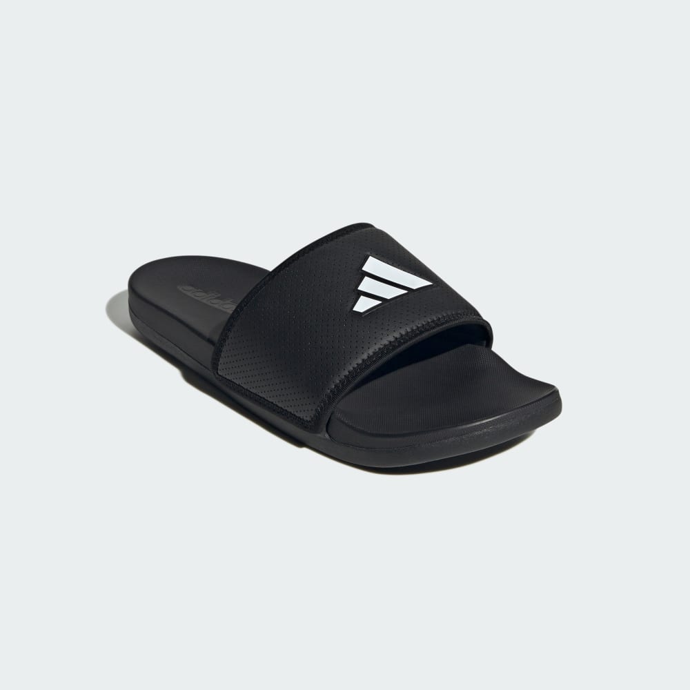 Шлепанцы Adidas Adilette Comfort Slides, цвет Core Black/Cloud White/Core Black — фото 4