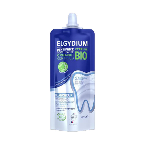 

Отбеливающая зубная паста, 100 мл Elgydium Bio