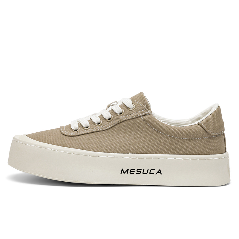 

MESUCA Мужские низкие скейтерские кеды цвета хаки, цвет Khaki