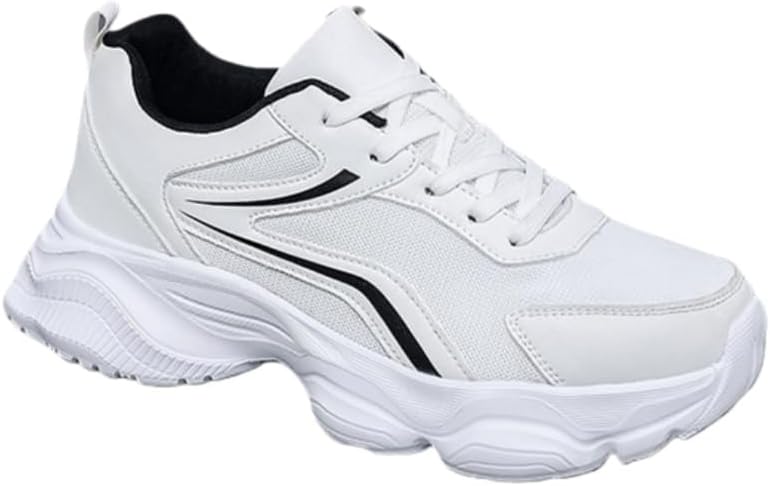 

Удобные и дышащие универсальные мужские повседневные спортивные кроссовки. Большой размер. Гладкий верх. Противоскользящие и прочные. Молодежные и энергичные Clolinde, белый/черный