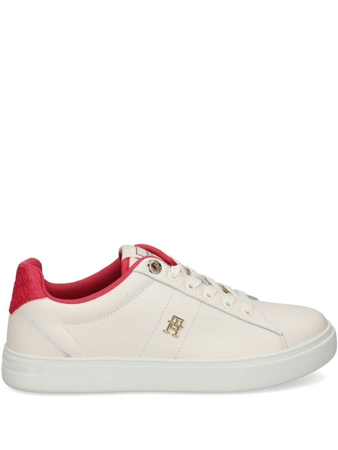 Tommy Hilfiger кроссовки на высоком каблуке, белый
