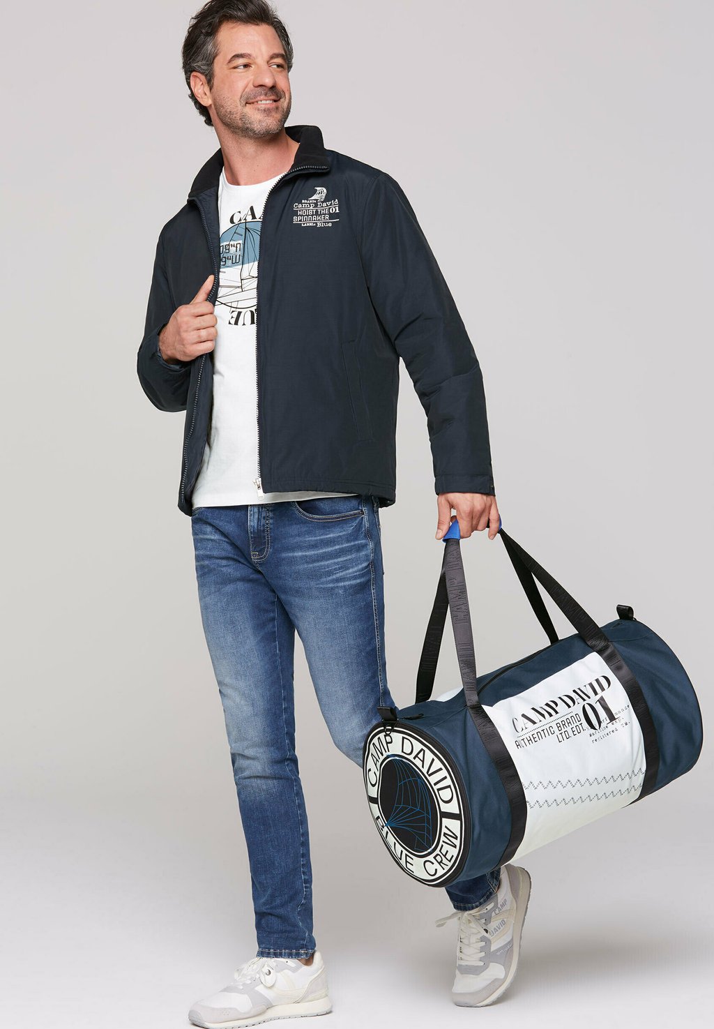 

Спортивная сумка IM SEGEL-DESIGN - Holdall Camp David, белый