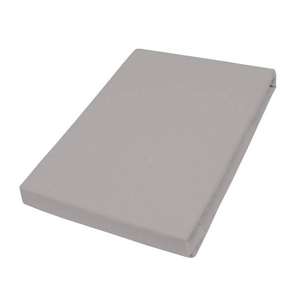 

Простынь на подгонке Hahn Haustextilien GmbH Puck, 200 см цвет matt sandgrau