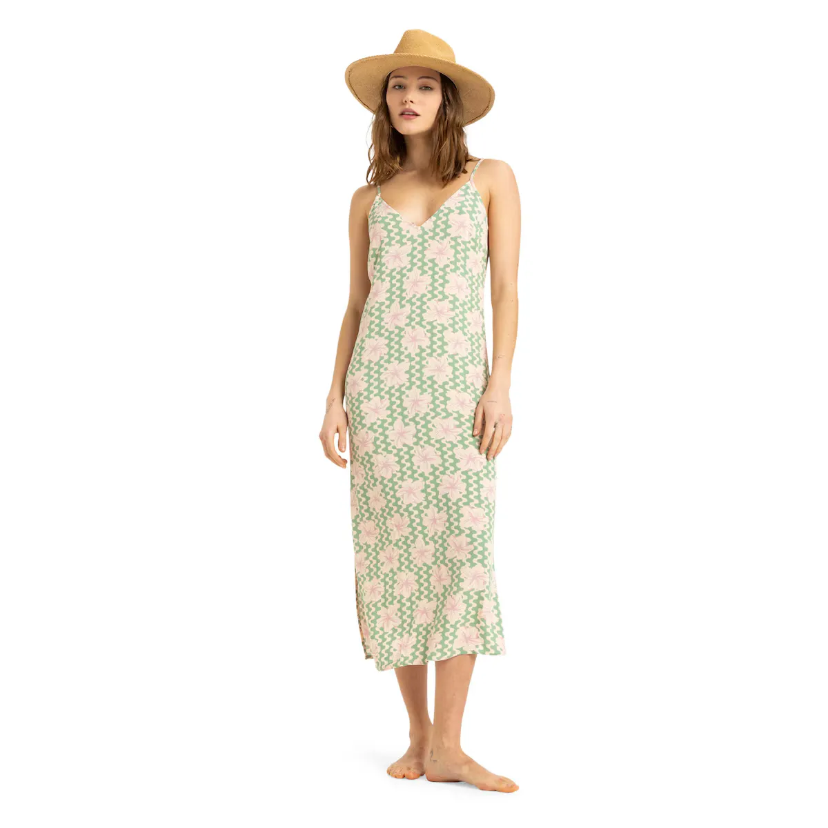 

Stay Sunny Roxy Женское платье, зеленый