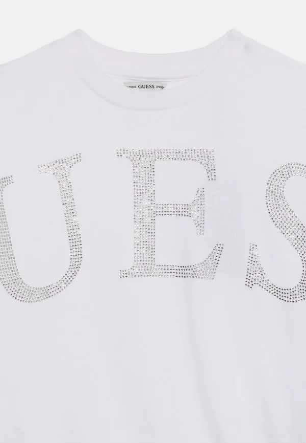 Детская спортивная толстовка Guess, Pure White — фото 4