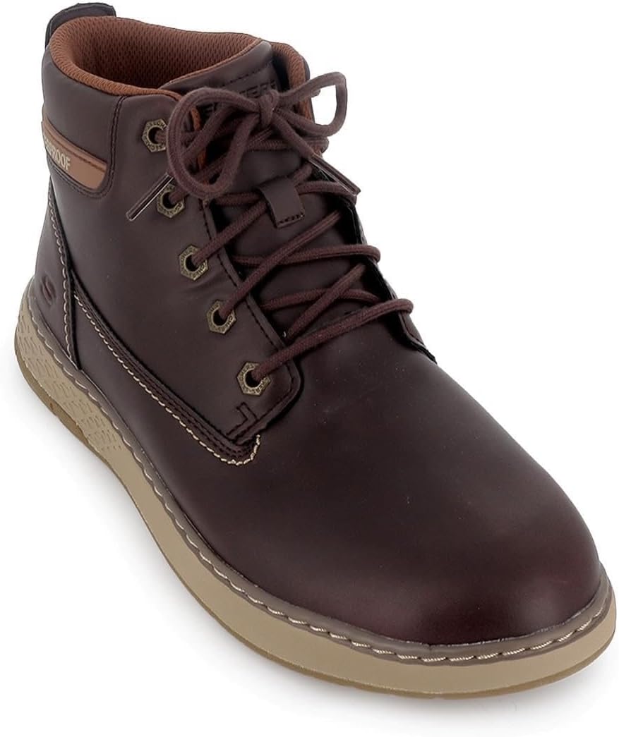 Мужские кроссовки Skechers Garlan - Deno, темно-коричневый — фото 2