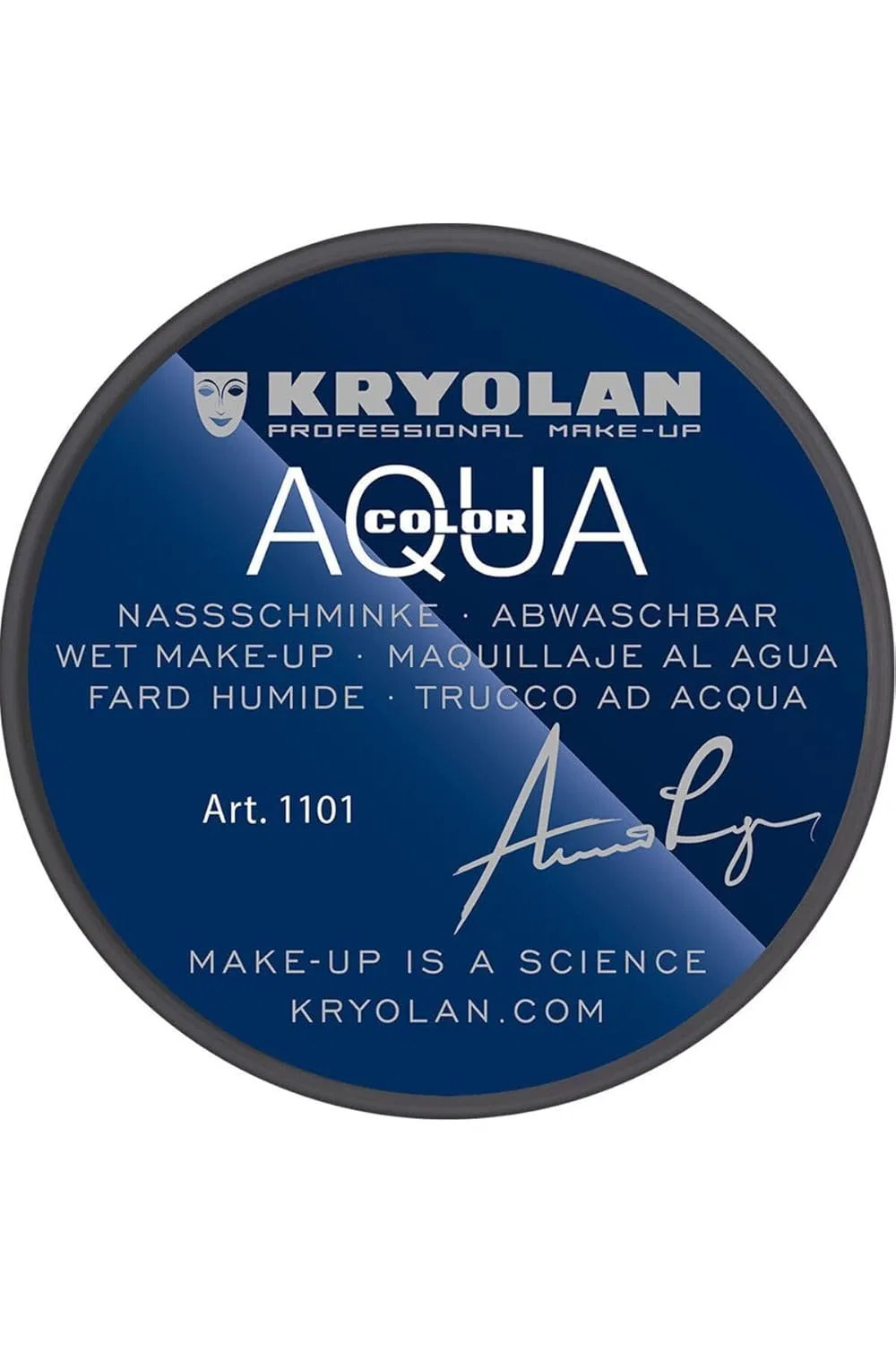 Грим Aquacolor от Kryolan, серый, 8 мл Kryolan