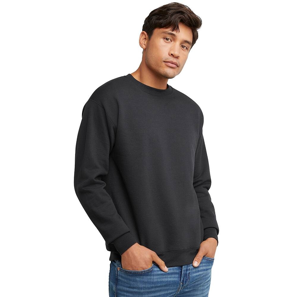 

Мужская флисовая толстовка Hanes EcoSmart (2 шт.), черный