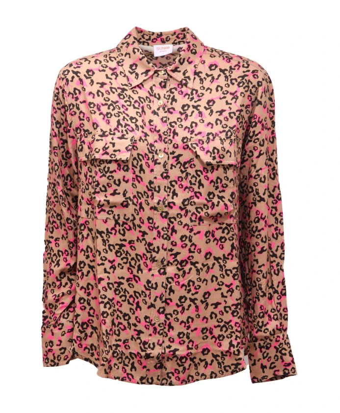 

Повседневная рубашка-поло, модель s42206 Sun68, коричневый