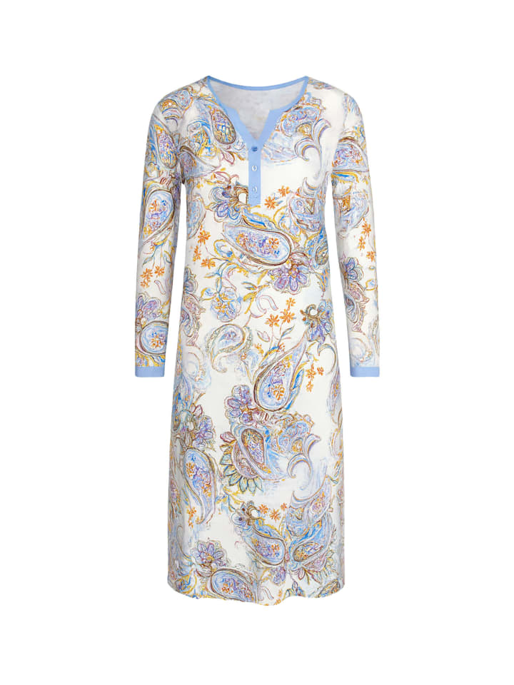 

Классическая ночная рубашка цвета индиго Goldenbay