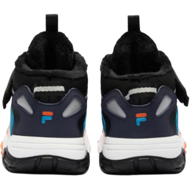 FILA KIDS Детские кроссовки для активного отдыха PERFORMANCE FPH с противоскользящим тепловым покрытием, среднего размера, черные, для детей от 3 до 7 лет — фото 3