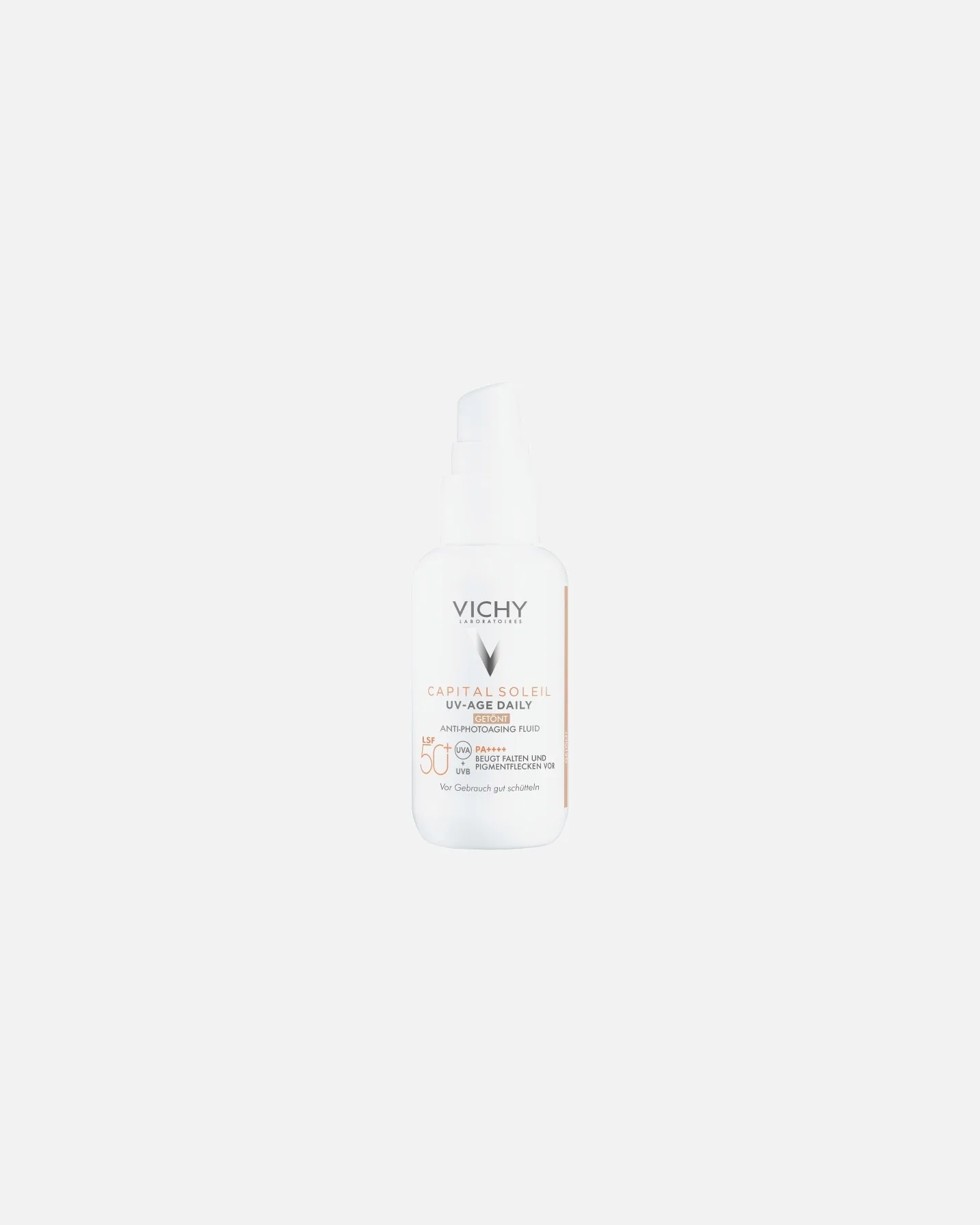 Солнцезащитный крем Capital Soleil UV-Age Daily с тонирующим эффектом SPF 50+ Vichy, 40 мл