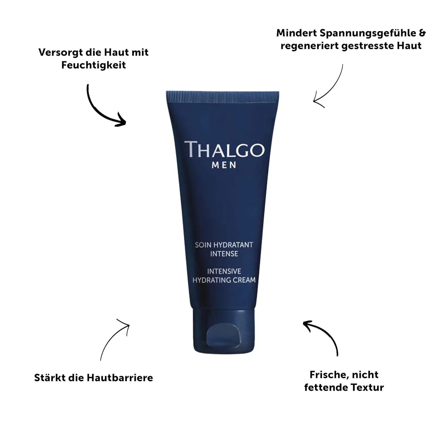 Мужской интенсивный увлажняющий крем THALGO Men, 50 мл Thalgo — фото 2