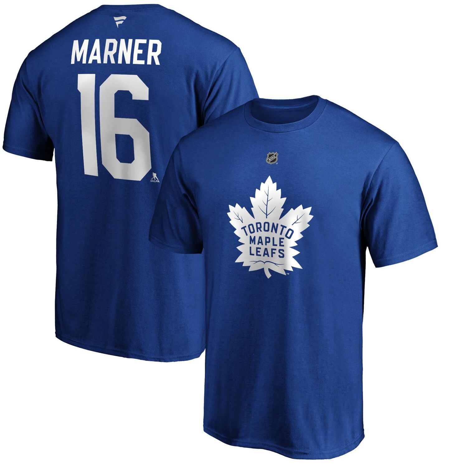 

Мужская синяя футболка с фирменным логотипом Mitchell Marner Toronto Maple Leafs Team с аутентичным именем и номером Stack Fanatics, Синий, Мужская синяя футболка с фирменным логотипом Mitchell Marner Toronto Maple Leafs Team с аутентичным именем и номеро