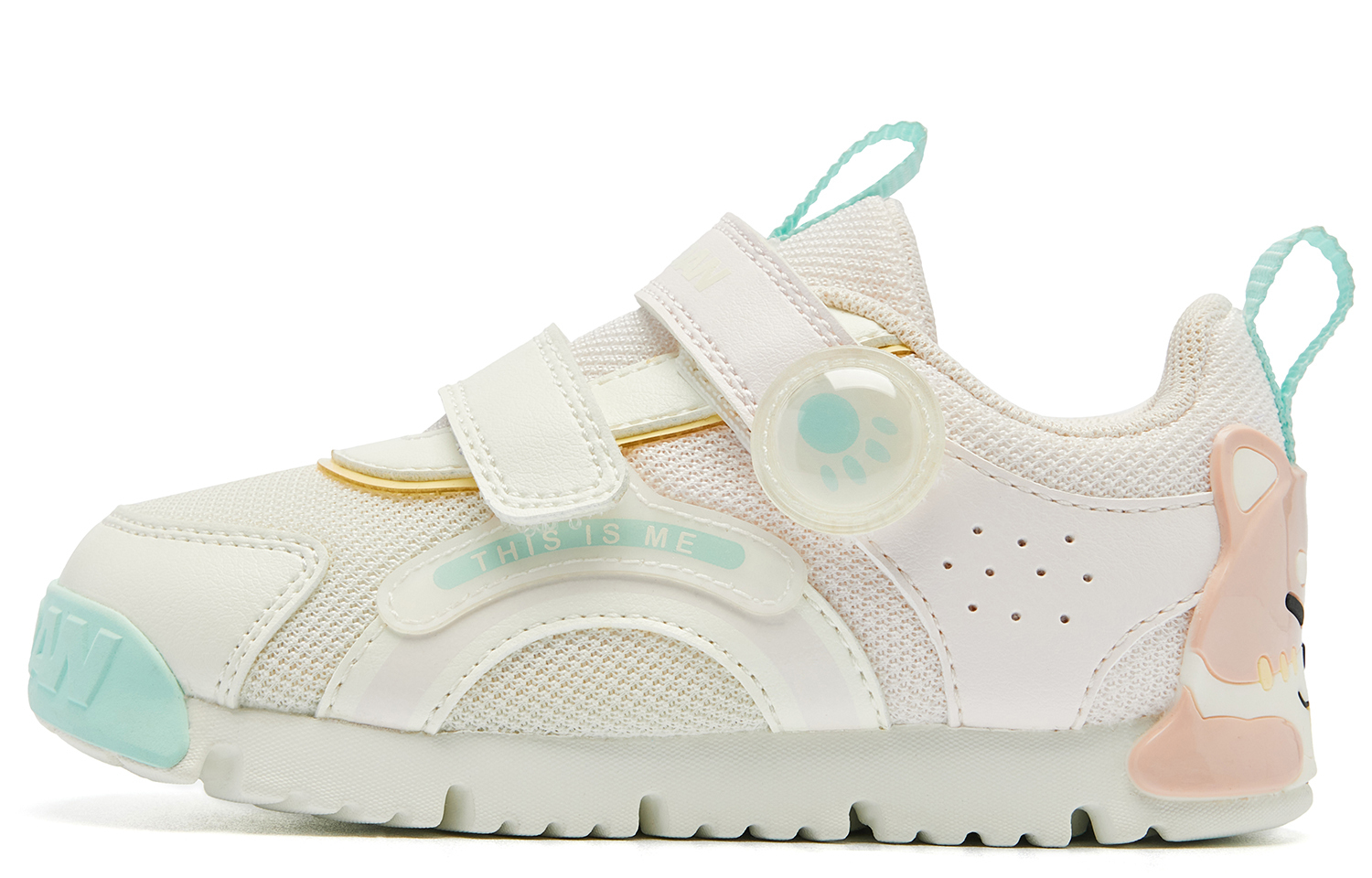 

QIAODAN Низкие детские ботиночки Pink Beige для малышей