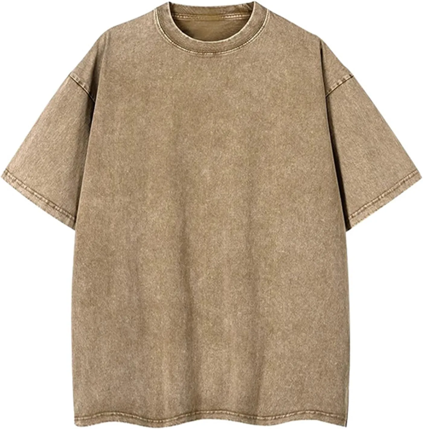 

Мужская футболка Oversized Heavy Loose Fit Vintage Washed ALLPAIPAI