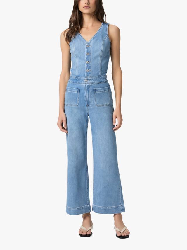 

Безрукавный комбинезон Kenny Cotton Denim PAIGE, Light Blue