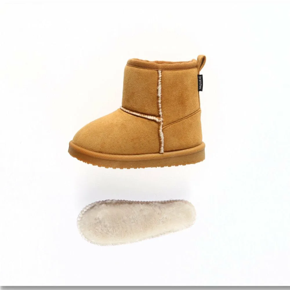 Сапоги из искусственной овчины Branshes, цвет Camel — фото 3