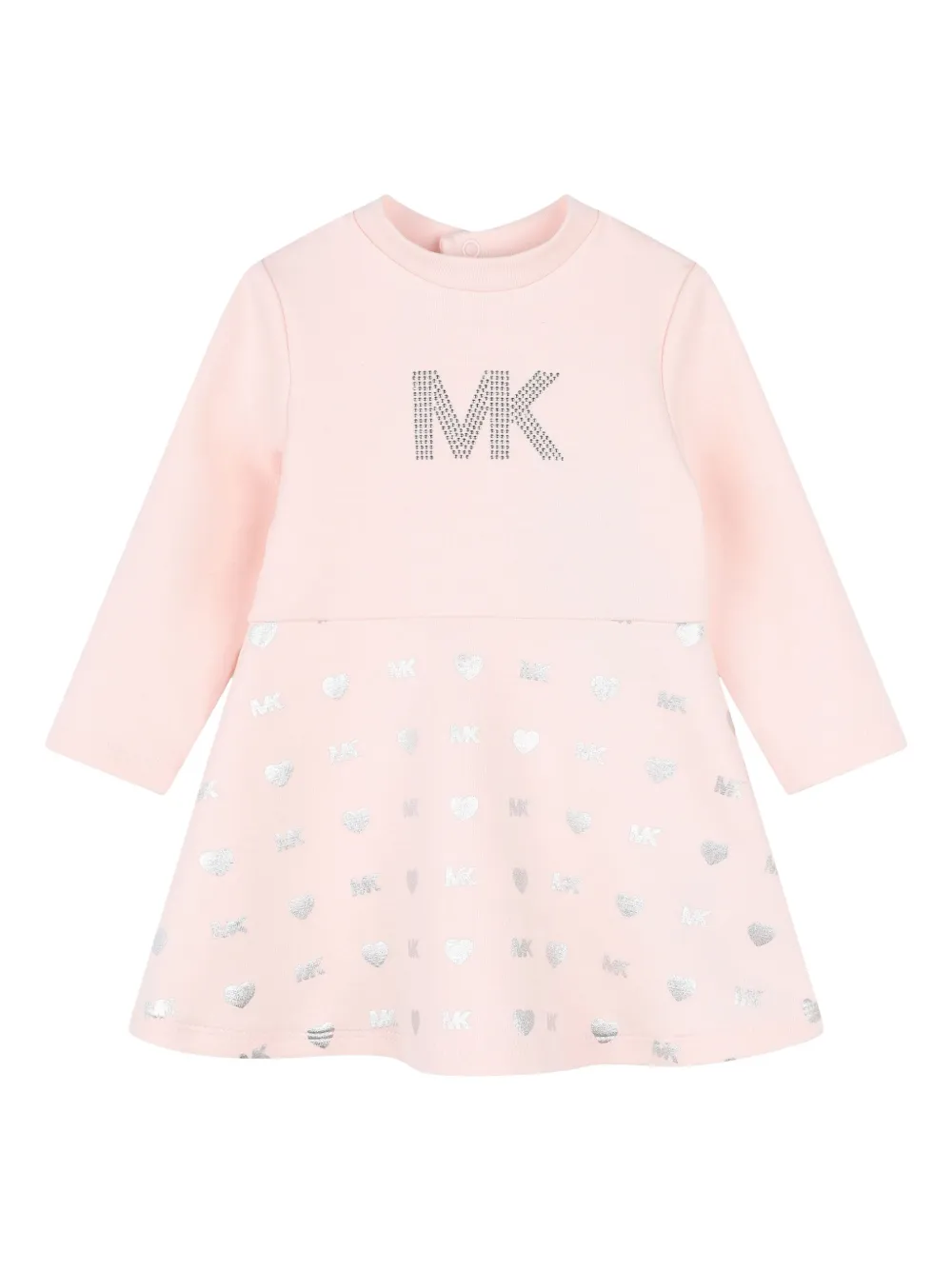 

Платье с логотипом Michael Kors Kids, розовый