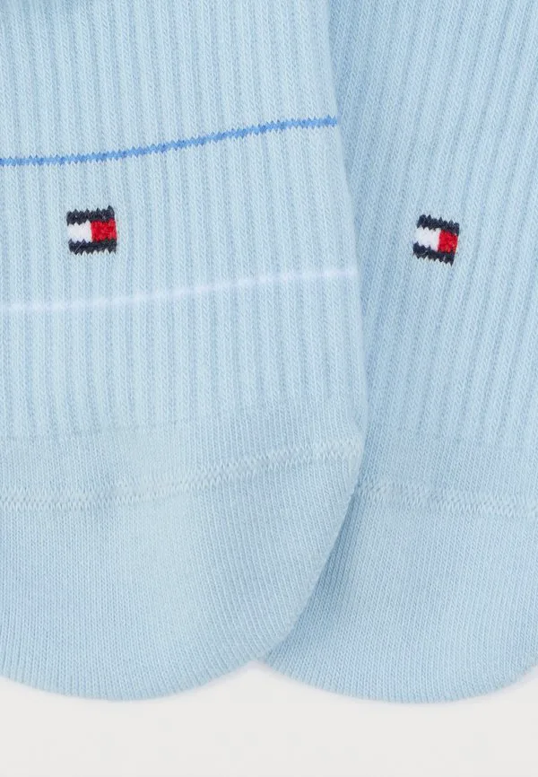Женские футбольные носки, комплект из 2 пар. Tommy Hilfiger, Light Blue — фото 2