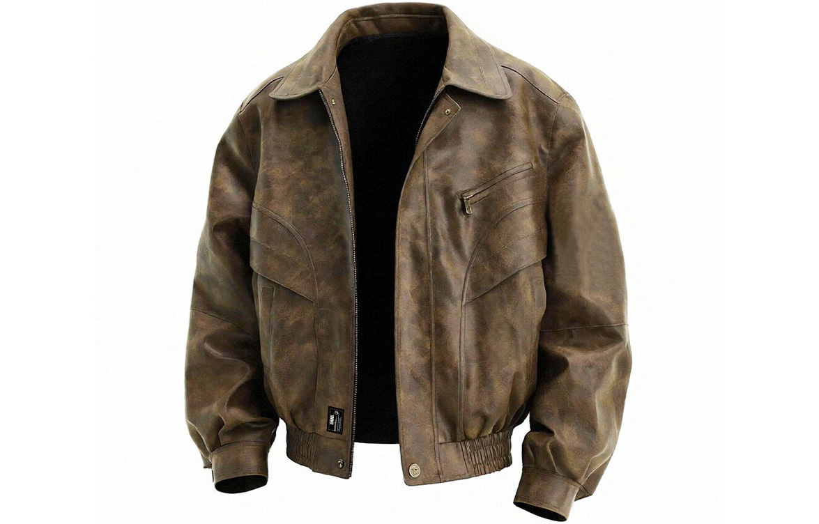 

ZIAREL Куртка Unisex Brown Lapel Moderate