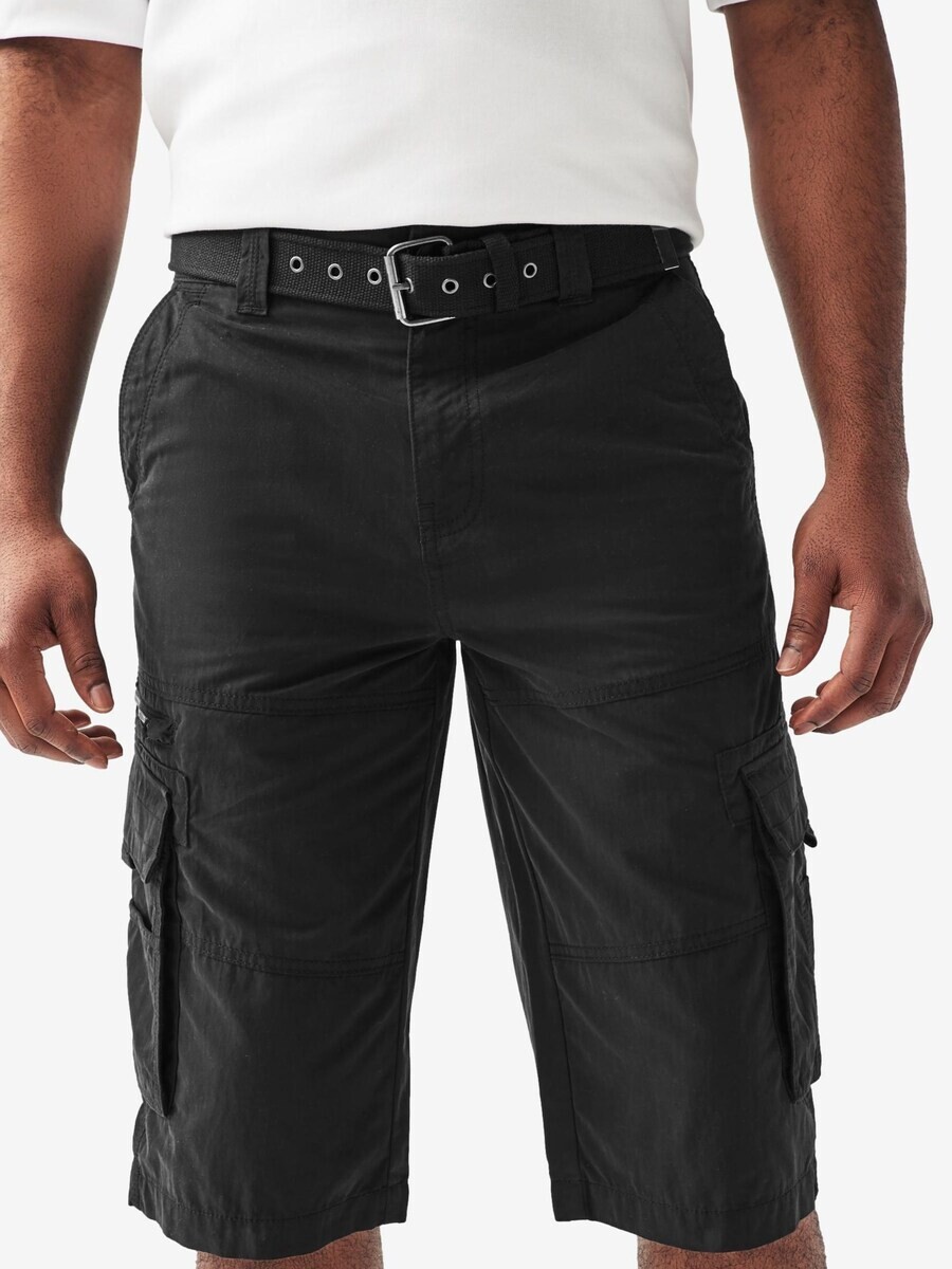 Шорты-карго Next Regular Cargo Pants, черный — фото 2