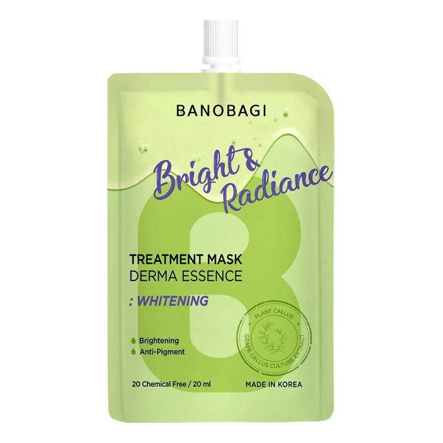 

Banobagi Лечебная маска Derma Essence Bright Radiance 20 мл. มาสก ์น้ำตบ, Green