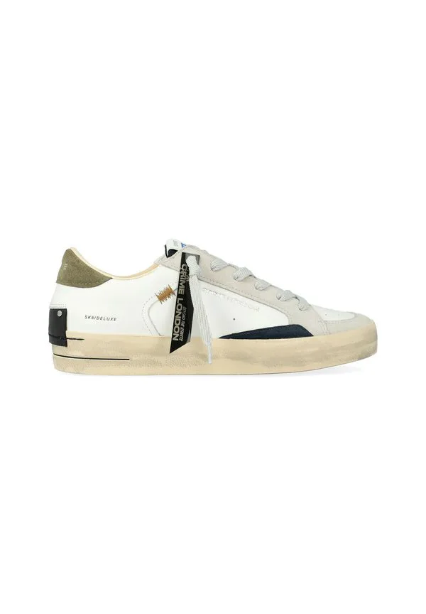 Sk8 deluxe sneaker skate shoes Crime London, Bianco