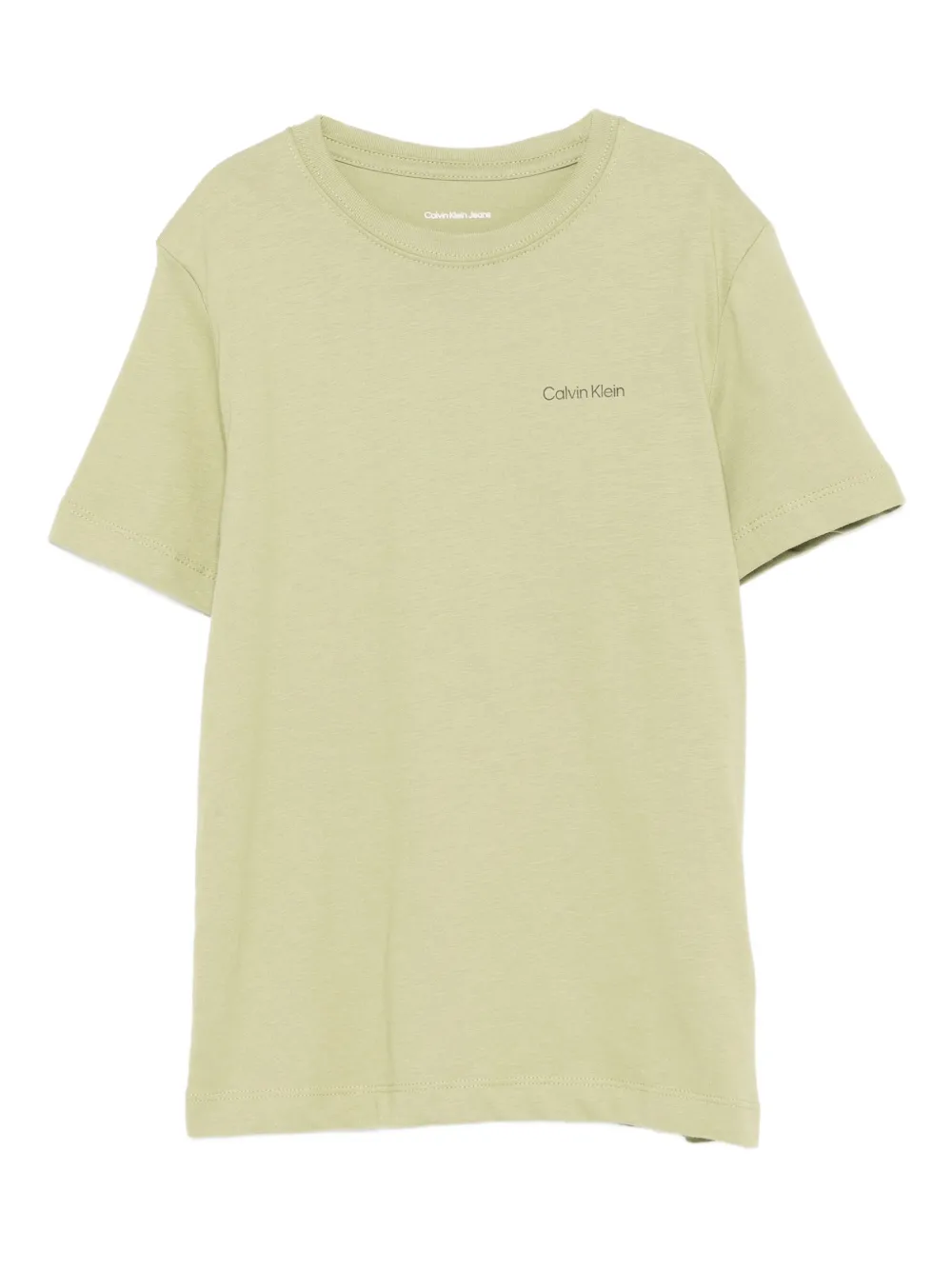 

Футболка с логотипом Calvin Klein Kids, зеленый