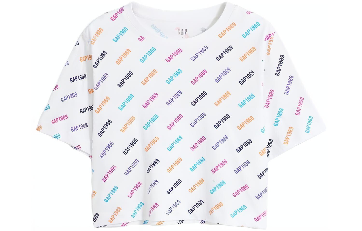 

SS23 Укороченный топ женский белый Gap