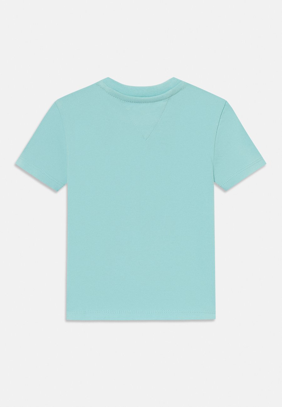Футболка Tommy Hilfiger TEXTURED LOGO T-SHIRT, Ocean Spray/Light Blue — фото 2