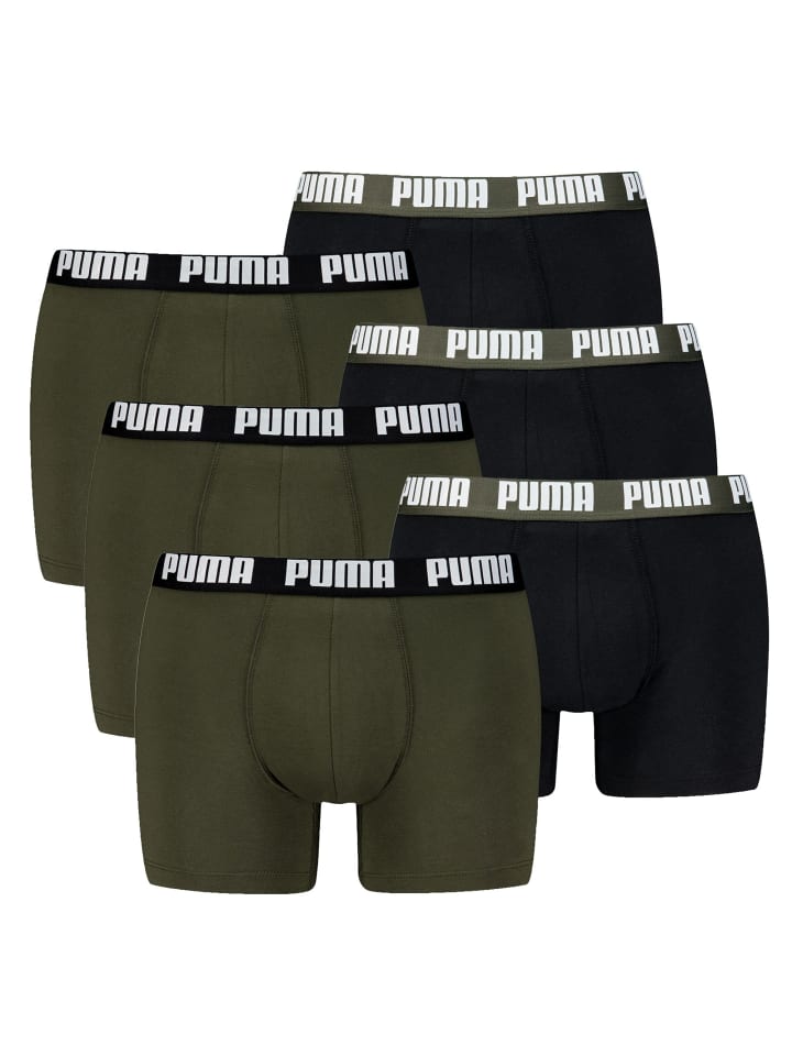 

Боксеры Puma, черный/зеленый