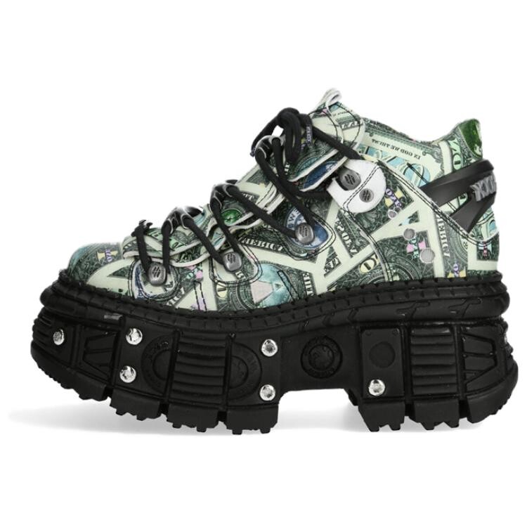

Кроссовки NEW ROCK Lifestyle Shoes Women's Low-top Green, зеленый
