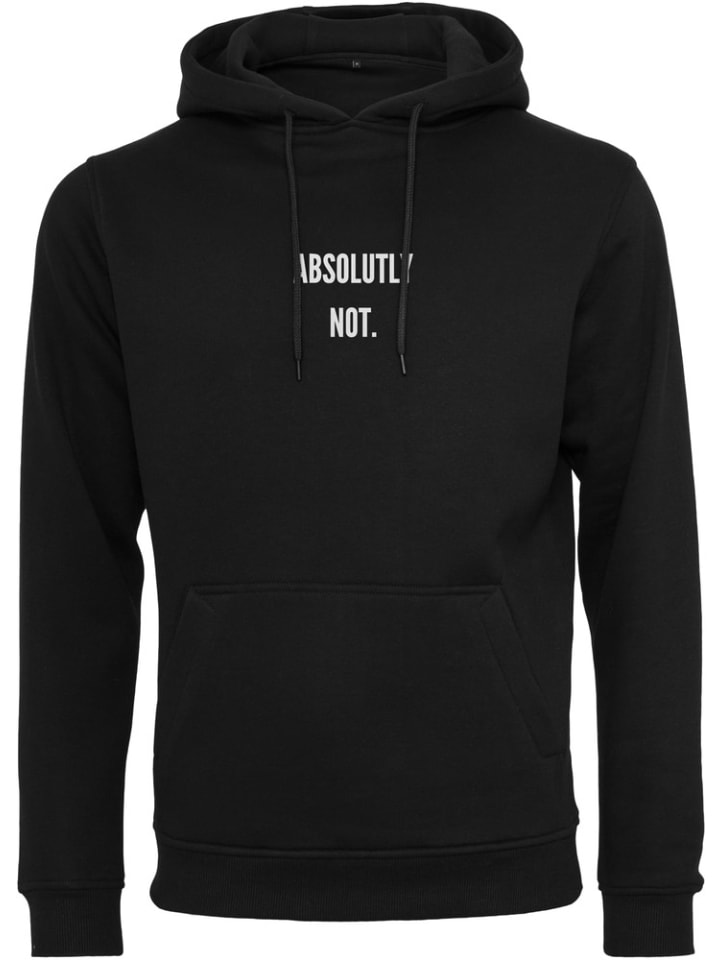 

Толстовка Absolutely Not Hoody Mister Tee, черный
