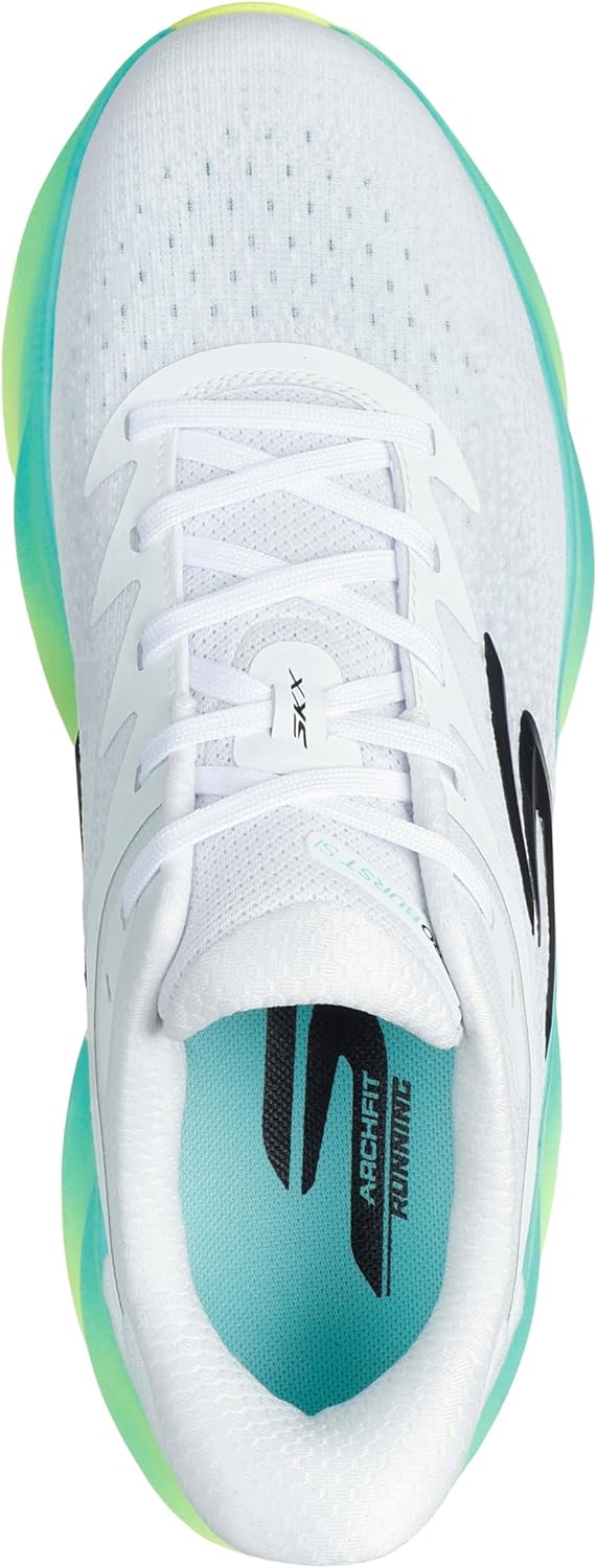 Мужские слипоны Skechers Aero Burst без шнурков, белый — фото 3