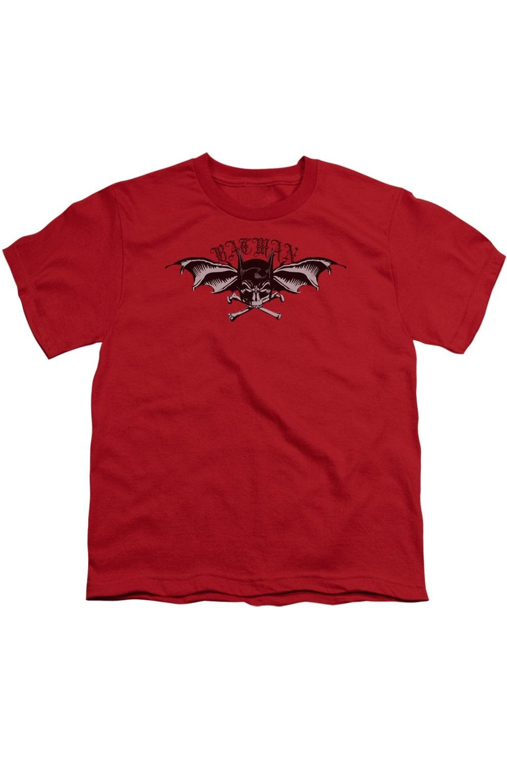 

Футболка с коротким рукавом для детей Batman Wings Of Wrath Gildan, красный