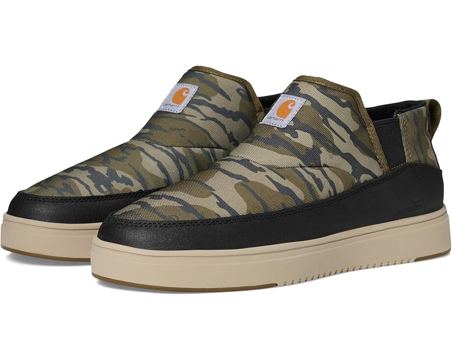 

Кроссовки Carhartt Detroit Canvas Mid Slip-On, цвет Mossy Oak