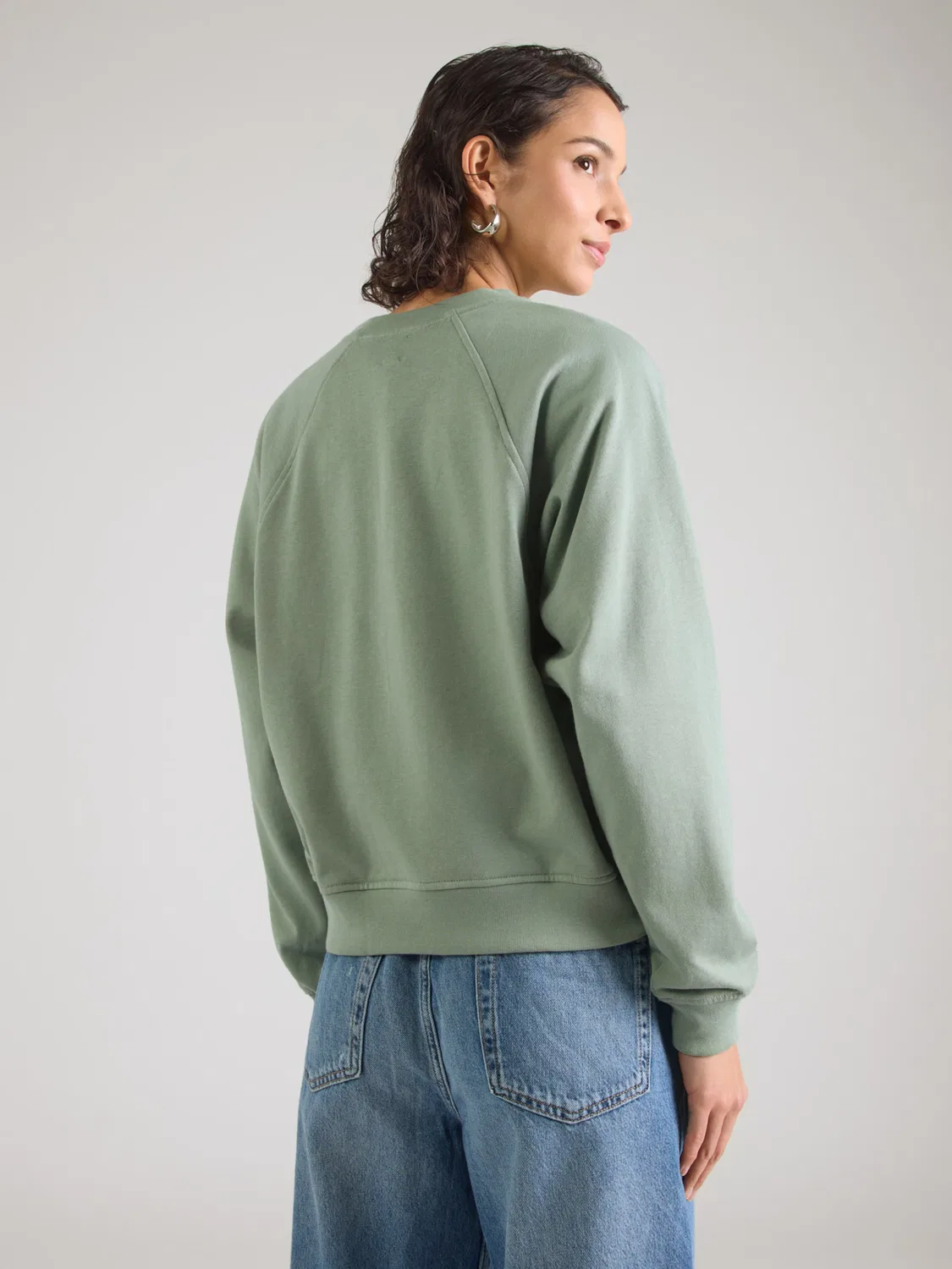 Толстовка Gap зеленого цвета — фото 4