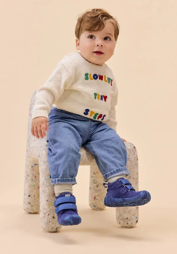 Обувь Talky first shoes Affenzahn, темно-синий — фото 2