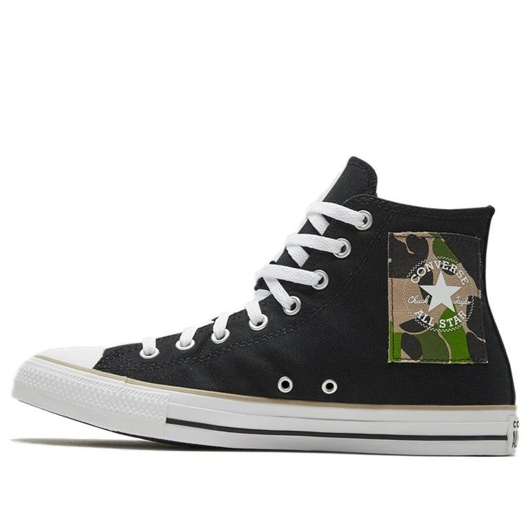 

Кеды Converse Chuck Taylor All Star 'Black White Camo Patch', черный
