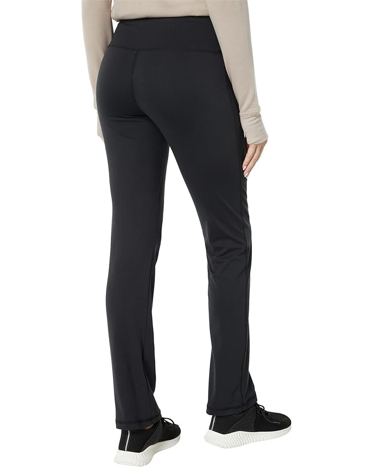 

Брюки Jockey Active Premium Brushed Wide Waistband Yoga Pants, цвет Deep Black