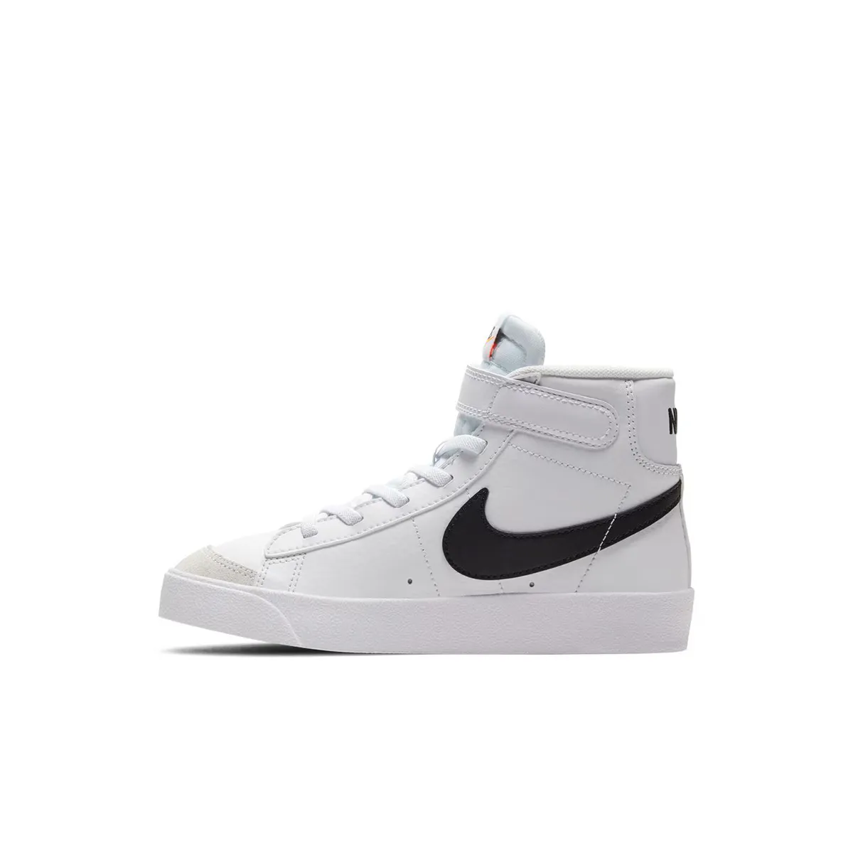 Blazer Mid '77 Nike повседневные кроссовки для детей, белый — фото 4