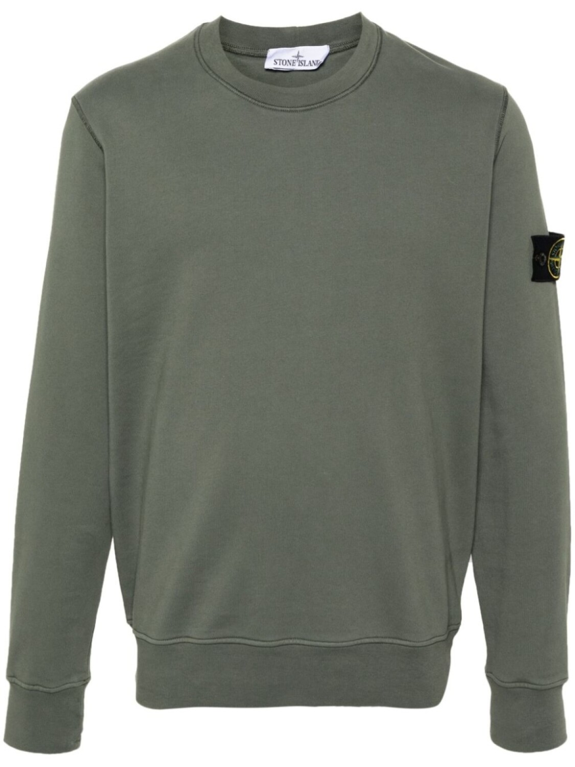 

Stone Island толстовка с логотипом, зеленый