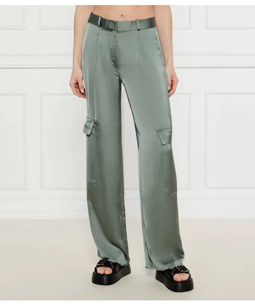

Брюки Ханира-1 Flare fit Hugo, зеленый