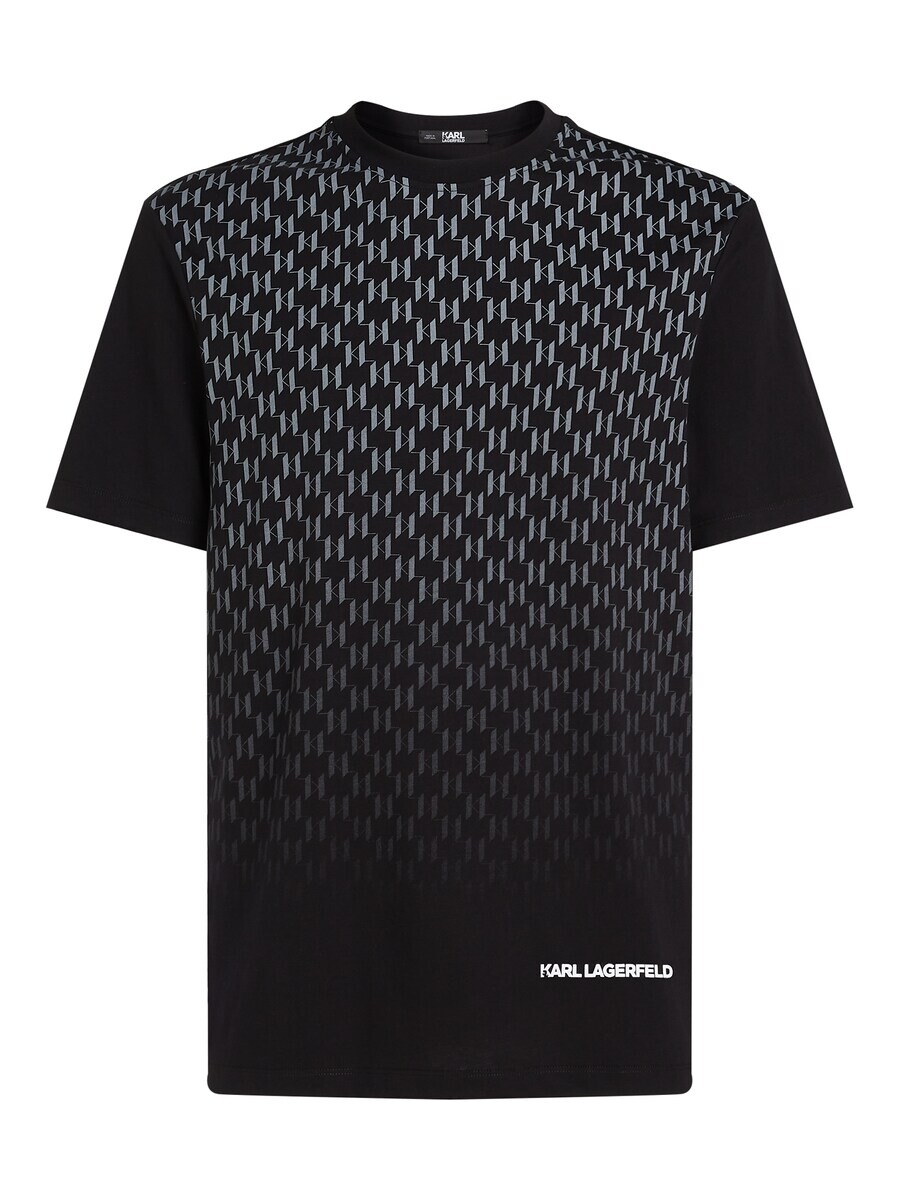 

Футболка Karl Lagerfeld MONOGRAM DEGRADE, черный