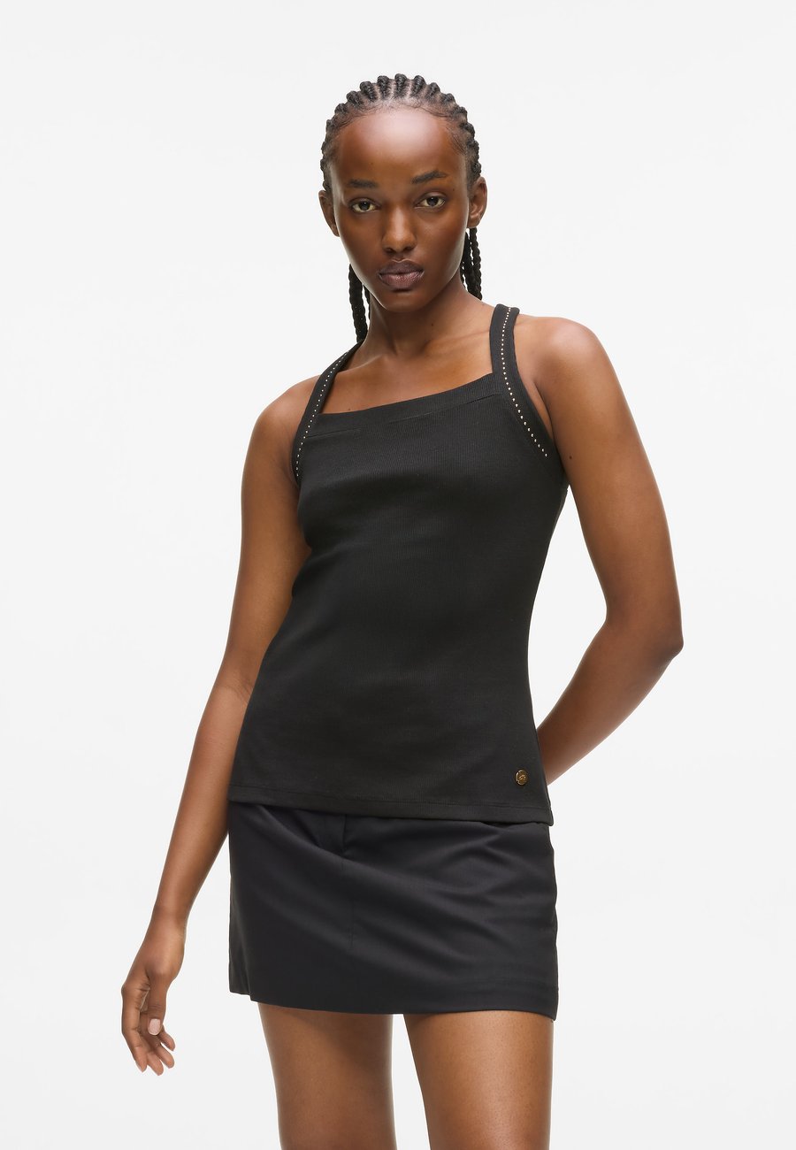 

Топ KARL LAGERFELD Top, Black