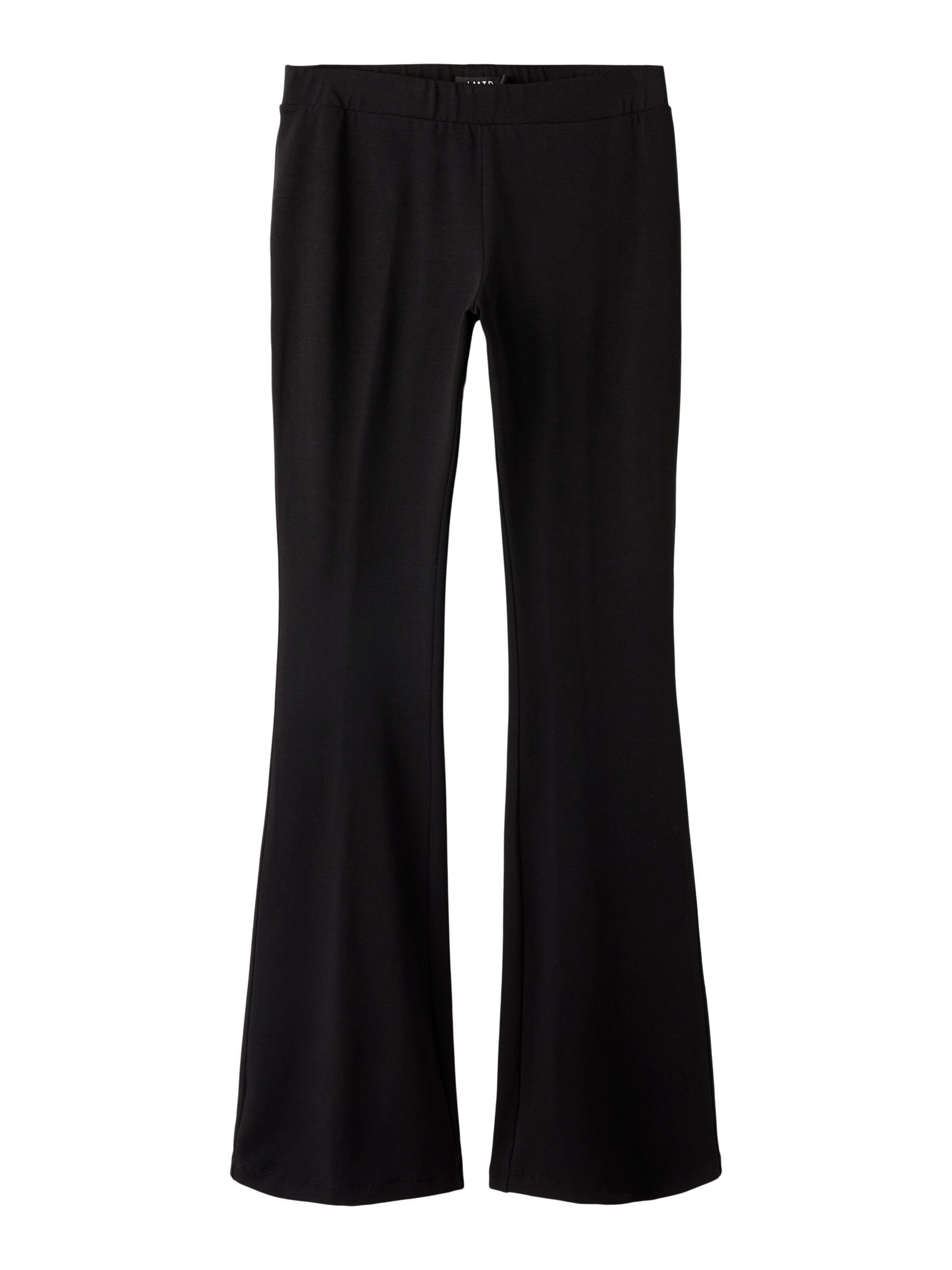 

LMTD Брюки-клеш в черном цвете