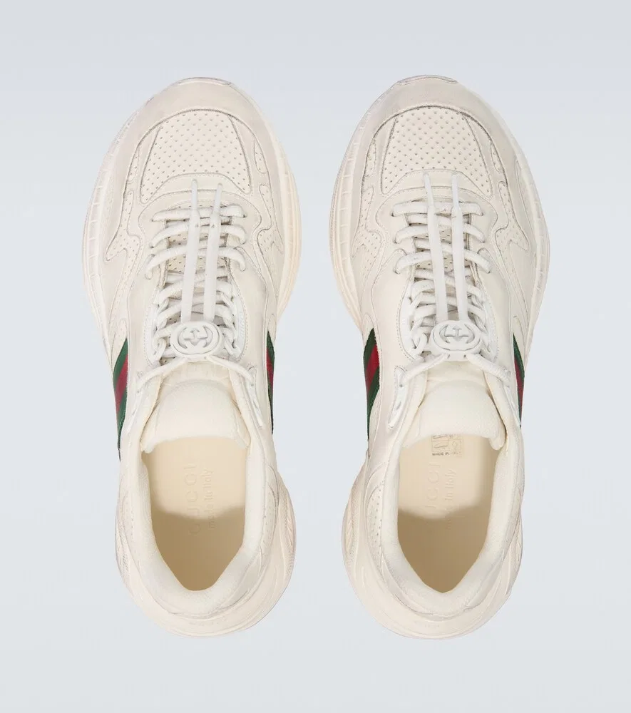 Кожаные кроссовки Gucci 2.0, белый — фото 4