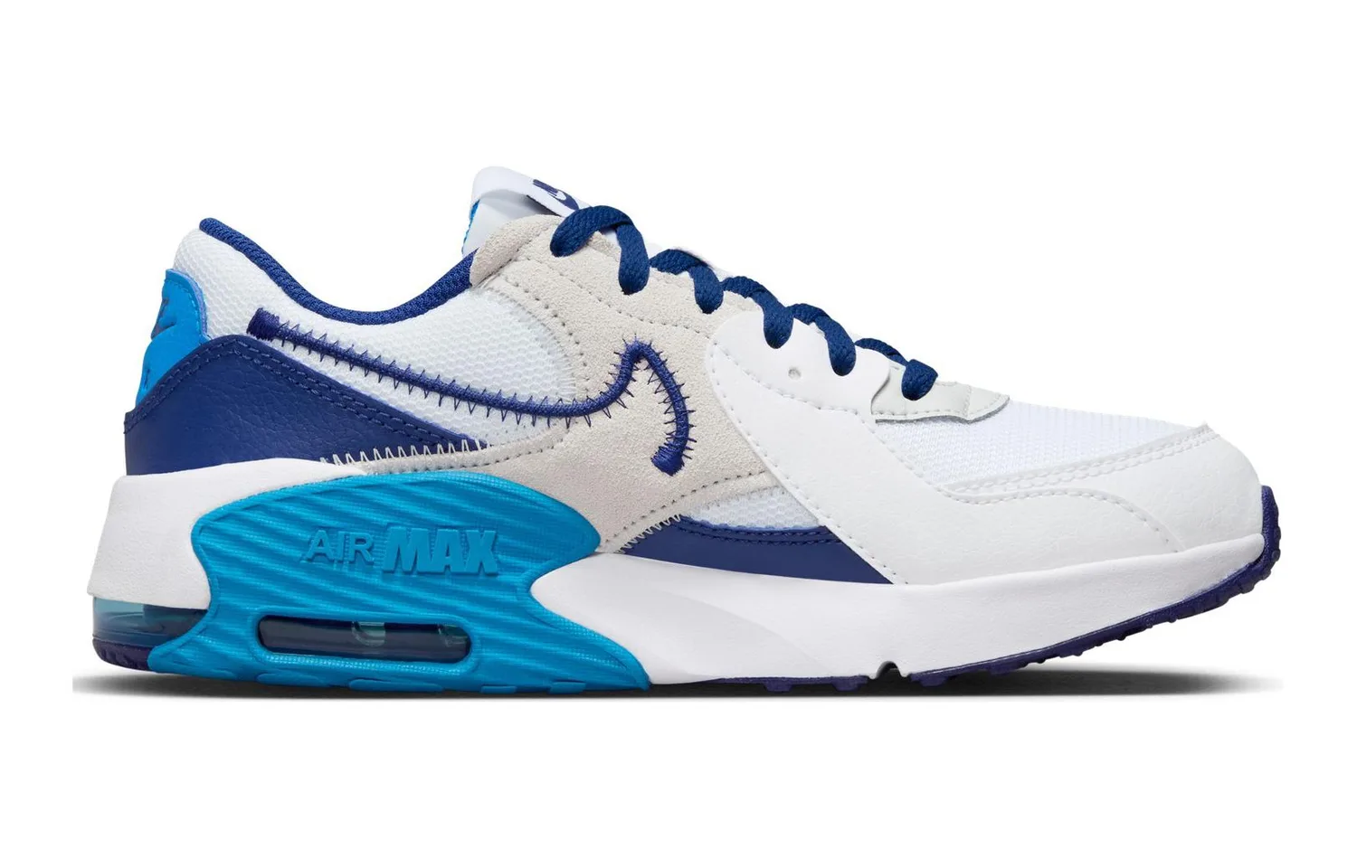 Nike Кроссовки Air Max Excee GS 'White Deep Royal Blue' — фото 3